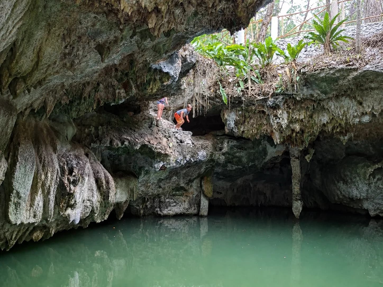 Jade Cavern cenote swim
